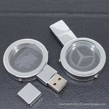 Crystal USB Flash Drive, 10-year Data Retention